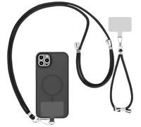 IKOPFLN Lot de 2 cordons pour téléphone portable avec 2 patchs universels. Cordons amovibles pour téléphone portable, sangles pour toutes les coques de téléphone standard.