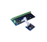 IKPGBZXM Contrôleur de décodage DMX512 Coulissant DC12V-24V 27A WS-DMX-27CH-RJ45-LED