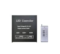 IKPGBZXM DC5-24V Coque en Fer 4 Boutons LED Haute Puissance coloré contrôleur étanche à la Pluie éclairage rvb avec télécommande sans Fil variateur