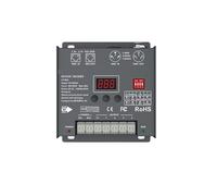 IKPGBZXM Décodeur DMX/RDM CV DC12-24V 8A/CH 3 canaux 24A 6A/4CH 4 canaux 3 Broches XLR, RJ45, Terminal Vert RGB RGBW DMX512 Esclave(LT-904)