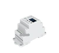 IKPGBZXM Din Rail 4 canaux DMX 512 à 0-10 V convertisseur 1-10 V RGB RGBW contrôleur de Gradation 12 V-24 V 4CH DMX RDM décodeur de Signal DL