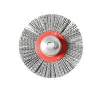 IKRA brosse pour joints en nylon (douce) - Brosse de rechange pour nettoyeur de terrasse et nettoyeur de joints IATR 20