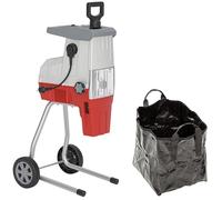 IKRA broyeur électrique ILH 3000 S, puissance 3 000 W, épaisseur de branche jusqu'à 44 mm, incl. sac de collecte 45 l