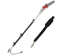 Ikra Élagueuse télescopique électrique Ieas 750 – 750 W, Coupe 185 mm, Hauteur 4 m, Noir/Gris/Rouge