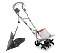 IKRA motobineuse électrique IEM 1500, largeur de travail flexible 32 & 45cm, profondeur de travail jusqu'à 20cm, puissante 1500W, charrue inclus