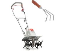 IKRA motoculteur électrique FEM 1500, 17, 30 et 45 cm, avec sarcloir Manuel