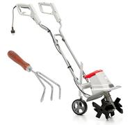 IKRA motoculteur électrique IET 1030, Largeur 30 cm, sarcloir Manuel Inclus