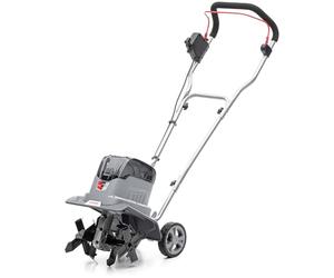 IKRA motoculteur IB-TC 36, sans Batterie 36 V ni Chargeur | Compatible avec Bosch, moteur sans balais, 2 largeurs de travail 18-30 cm, profondeur de travail jusqu'à 20 cm