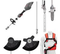 Ikra Tronçonneuse sans fil IBMT36 - Taille-haie, bordures et Débroussailleuse - compatible batterie Bosch OneForAll 36V vendues séparément G