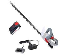 Ikra Taille haie sans Fil 20V Lame 54 cm + Batterie Lithium 2.0Ah + Chargeur 20V - Jardin, Haies et arbustes