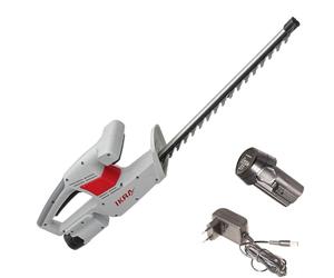 IKRA Taille-haie sans Fil IAHS 1240, avec Batterie et Chargeur, 2 kg