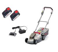 IKRA Tondeuse à Gazon sans Fil ICM 2033, 33 cm, 2 Batteries 20V & Chargeur