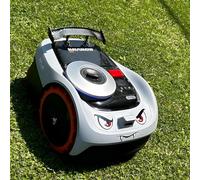 IKSAMY Tondeuses Robot Décoration Sets, Tuning Worx - Autocollants pour Tondeuse Robot | Spoiler de Tondeuse robotisée | Aileron arrière pour Worx M+, Navimow, Ecovacs, Gardena, etc. Accessoires