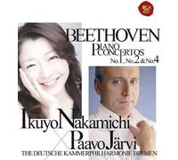 Ikuyo Nakamichi|Paavo Jarvi - Beethoven : Concerto pour piano 1/2/4