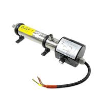 IKYCEHFV Préchauffeur de Liquide de Refroidissement réglable for générateur Diesel 2kW, 3kW, 4kW, réchauffeur de Chemise d'eau en Acier Inoxydable, réchauffeur de Moteur Universel(3000W)