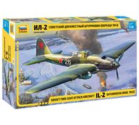 Il-2 Shturmovik ( Mod. 1943) Soviet Two-Seat Attack Avion 1:48 Plastique Kit