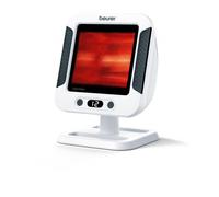 Beurer IL 60 Lampe à chaleur infrarouge, chaleur apaisante pour les rhumes et les tensions musculaires, produit médical avec 300 watts, avec protection UV, réglable en continu, Fabriqué en Europe