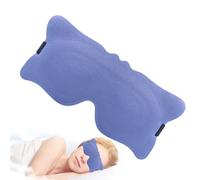 Œil à bouclier léger, masque de sommeil, masque pour les yeux de voyage, blindage léger respirant et doux et efficace, 25x15x5 pour la sieste de vol