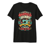 Il a commencé comme Un Passe-Temps Inoffensif n'avait Aucune idée qu'il viendrait Loin T-Shirt Haut de Gamme