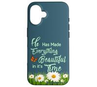 Il a Fait Toute Chose Belle en Son Temps Ecc 3:11 Coque pour iPhone 16