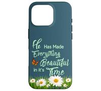 Il a Fait Toute Chose Belle en Son Temps Ecc 3:11 Coque pour iPhone 16 Pro