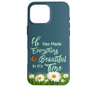 Il a Fait Toute Chose Belle en Son Temps Ecc 3:11 Coque pour iPhone 16 Pro Max