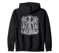 Œil au-Dessus du Royaume Horus Mythologie égyptienne Sweat à Capuche