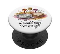 Il aurait été Assez de Vacances de Pâque juive Mignonne PopSockets PopGrip Adhésif