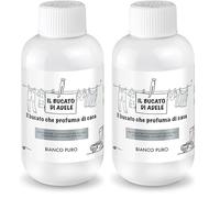 IL BUCATO DI ADELE il bucato che profuma di casa | Profumatore Bucato Lavatrice, Fragranza Bianco Puro, Formato 150 ml (Lot de 2)