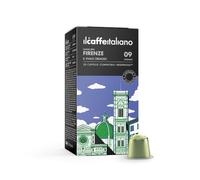 Il Caffè Italiano Capsules Aluminium Compatibles Nespresso Firenze 120pcs | Avec un Arôme Intense et Crémeux | Made In Italy | Frhome