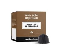 Il Caffè Italiano Capsules Compatibles Dolce Gusto Cappuccino al Caramello 64 pcs | Capsules Dolce Gusto Compatibles Avec des Notes Parfumées | Made In Italy | Frhome