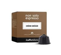 Il Caffè Italiano Capsules Compatibles Dolce Gusto Crème Brûlée 64pcs | Avec des Notes de Caramel | Capsules Nescafe Dolce Gusto Compatibles Made In Italy | Frhome