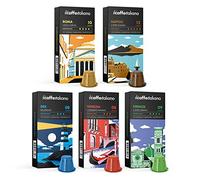 Il caffè Italiano Capsules Compatibles Nespresso Kit Dégustation 120pcs | Capsules Café Compatibles Nespresso Tour D’italie variées Intensités | Capsules Nespresso Compatibles Made In Italy | Frhome