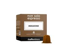 Il Caffè Italiano Capsules Compatibles Nespresso Mocaccino 80pcs | avec la Saveur Enveloppante du Chocolat | Made In Italy | Frhome