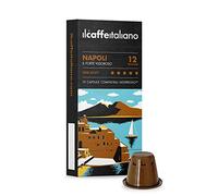 Il Caffè Italiano Capsules Compatibles Nespresso Napoli 100pcs | Capsules de Café Compatibles Nespresso Avec un Arôme Fort et Vigoureux | Capsules Nespresso Compatibles Made In Italy | Frhome