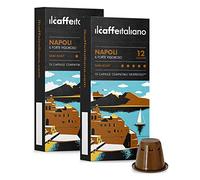 Il Caffè Italiano Capsules Compatibles Nespresso Napoli 200pcs | Capsules de Café Compatibles Nespresso Avec un Arôme Fort et Vigoureux | Capsules Nespresso Compatibles Made In Italy | Frhome