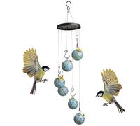 Il Colibris Chargeur en Verre Coloré, Mangeoires d'oiseaux en Verre | d'eau pour Le Bourdonnement, Adoptant Un Conteneur avec Une Porte D'approvisionnement en Fleurs pour