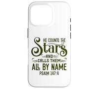 Il Compte Les étoiles et Les Appelle Tous par Leur nom chrétien Coque pour iPhone 16 Pro