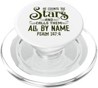 Il Compte Les étoiles et Les Appelle Tous par Leur nom chrétien PopSockets PopGrip pour MagSafe