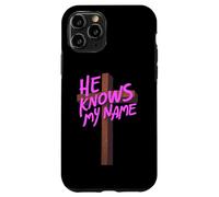 Il connaît Mon nom Bible Dieu Religieux Jésus Isaïe 43:1 Priez Coque pour iPhone 11 Pro