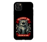 Il crie couramment à 3 h du Matin, Minuit, félin Coque pour iPhone 11 Pro Max