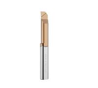 il d'alésage pour petits alésages, MTR MQR MUR barre en carbure de petit diamètre 2-10mm TiCN 50mm R0.1 fraise bout CNC trou intérieur