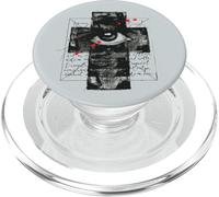 Œil dans la Croix, Motif Croix d'église, Croix de Foi PopSockets PopGrip pour MagSafe