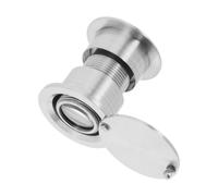 Œil-de-bœuf en Laiton Grand Angle avec Cache Rotatif pour Porte