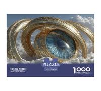 Œil de Dieu Puzzle Adulte 1000 Défis (Niveau Avancé) L'Excellence des Puzzles Difficiles - Un Cadeau Exceptionnel pour Adultes Et Personnes De Plus De 14 Ans 70x50cm/1000pcs