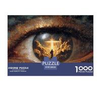 Œil de Dieu Puzzle Adulte 1000 Pièces De Qualité Supérieure : Le Défi Éducatif du Puzzle - Idéal pour Un Public Diversifié 14+ 38x26cm/1000pcs
