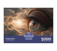 Œil de Dieu Puzzle pour Adultes - 1000 Pièces De Qualité Supérieure - Le Défi des Puzzles Complexes : Le Cadeau Adultes Et 14+ 52x38cm/1000pcs