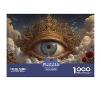 Œil de Dieu Puzzle pour Adultes - 1000 Pièces De Qualité Supérieure : Le Défi Ultime du Puzzle pour Tous (Homme, Femme, Adulte, Enfant 14+) 52x38cm/1000pcs