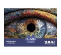 Œil de Dieu Puzzle pour Adultes - 1000 Pièces De Qualité Supérieure : Le Défi Ultime du Puzzle pour Tous (Homme, Femme, Adulte, Enfant 14+) 52x38cm/1000pcs