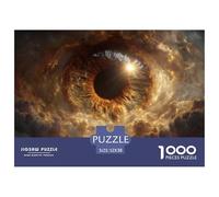 Œil de Dieu Puzzle pour Adultes - 1000 Pièces L'Excellence du Challenge Pédagogique - Conçu pour Hommes, Femmes Et Personnes De 14 Ans Et Plus 52x38cm/1000pcs